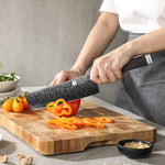 XINZUO 67-Layer Damascus Nakiri Knife – The Ultimate Vegetable Specialist