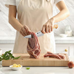 XINZUO Bone Fillet Knife - Triple-Layer Composited Steel with Olive Wood Handle, Razor Sharp & Ergonomic Design-PIN Series