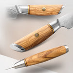 XINZUO Lan Series 73 Layers Damascus Powder Steel 10 inch Carving Knife