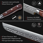 XINZUO YUN DAMASCUS SERIES 8' inch Bread Knife