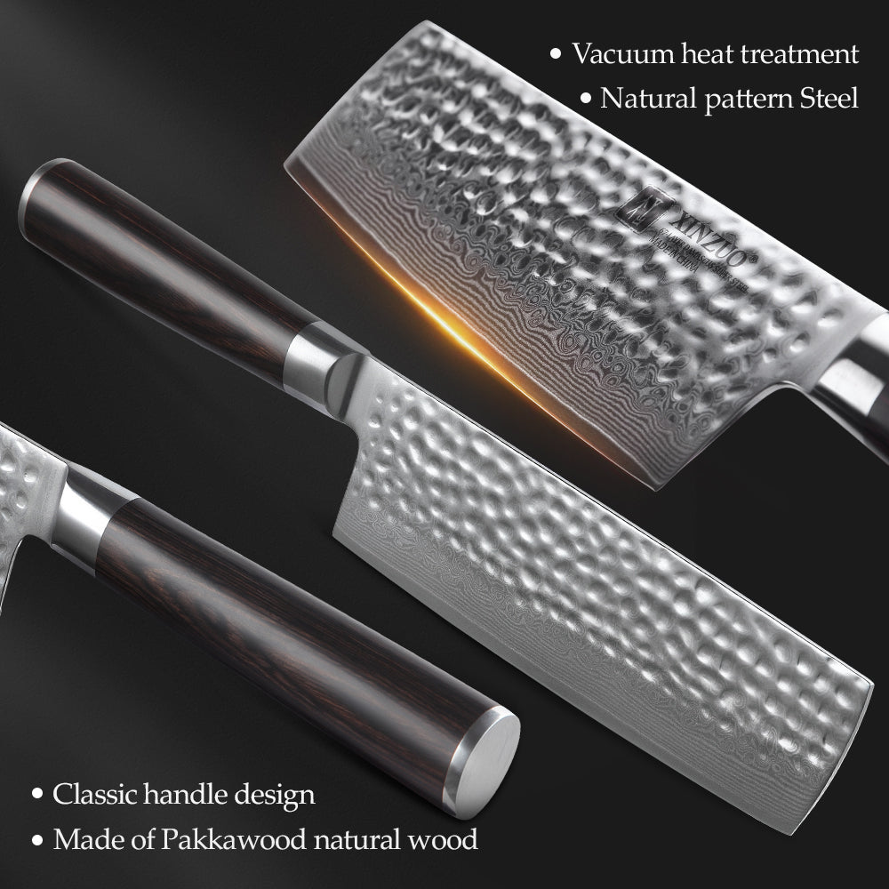 XINZUO HE SERIES 6.8 inch Nakiri Knife