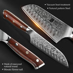 XINZUO YU SERIES 5 inch Santoku Knife