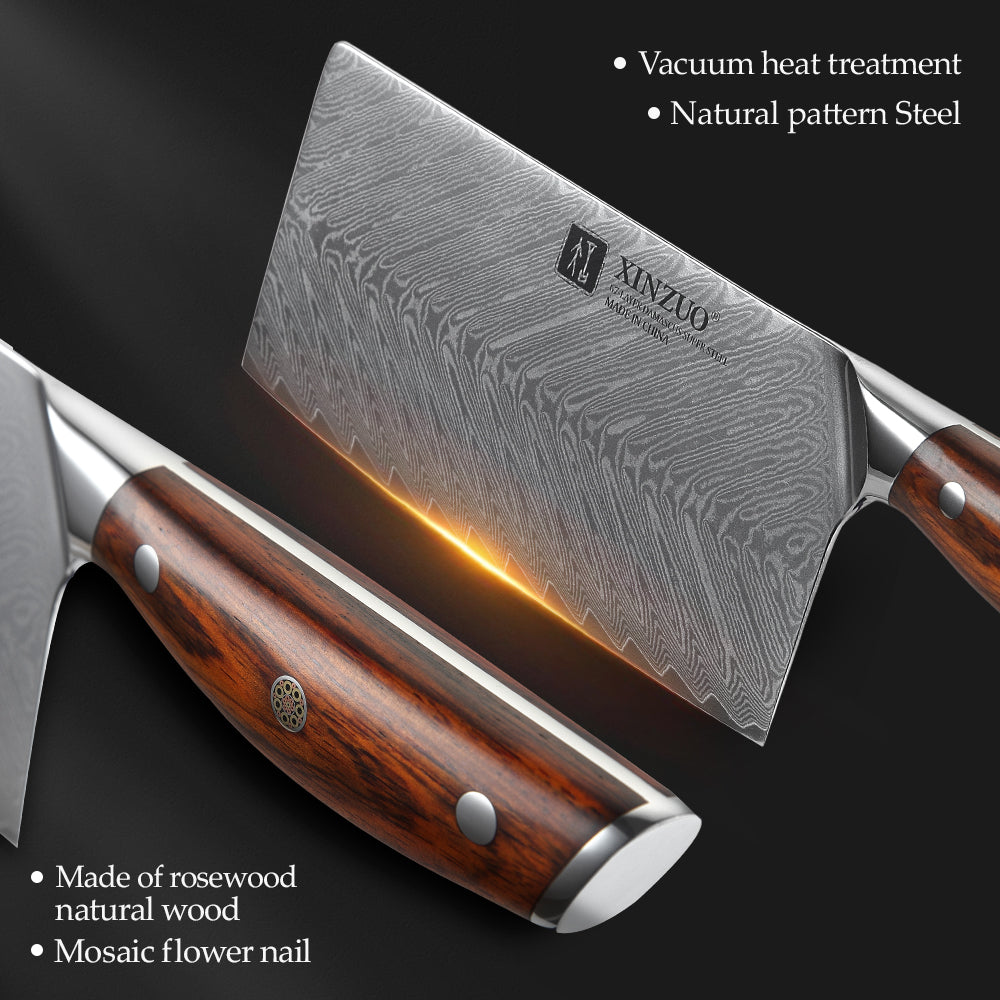 XINZUO YI SERIES  7 '' inch Meat Cleaver Knife