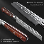 XINZUO YUN DAMASCUS SERIES 8' inch Bread Knife
