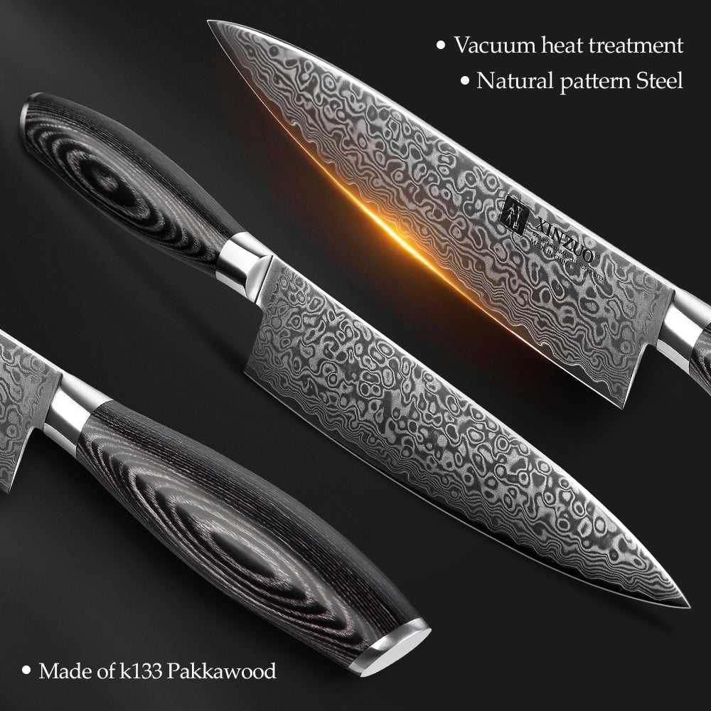 XINZUO 8 Inch 67 Layers Damascus Steel Kitchen Knife/Chef Knife-Ya Series