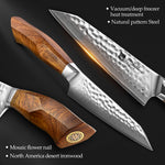 XINZUO FENG STRIA HAMMER DAMASCUS SERIES 5'' inch Utility Knife