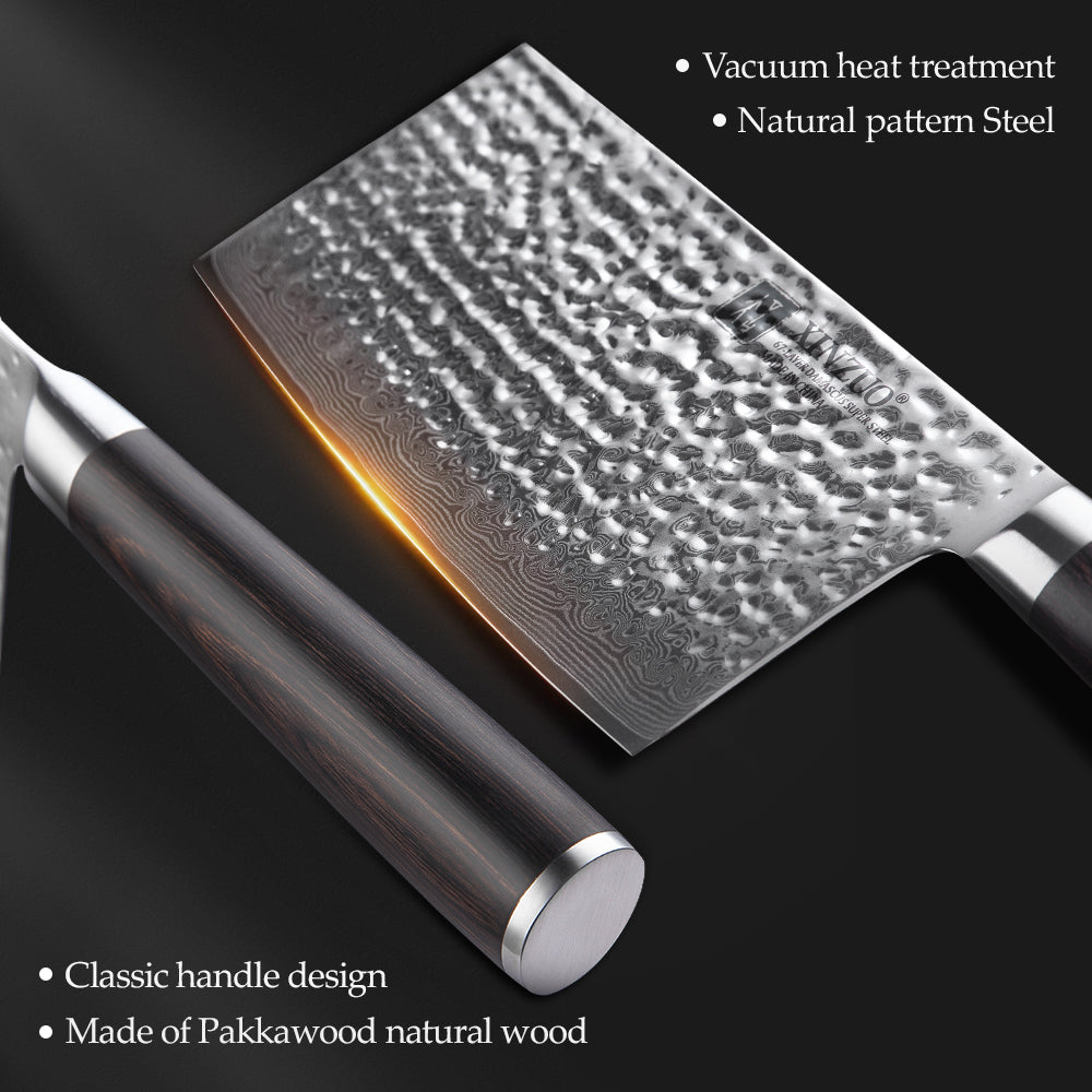 XINZUO HE SERIES 7 inch Big Cleaver Knife