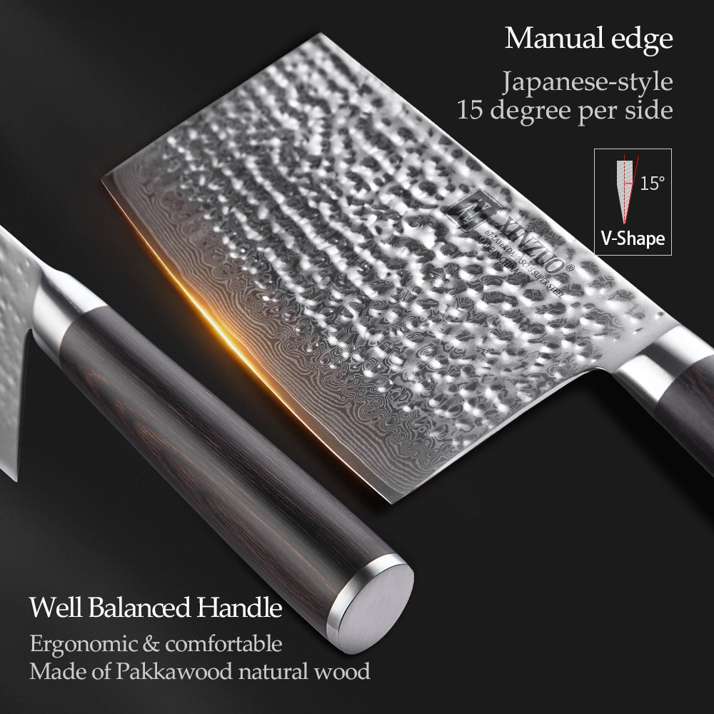 XINZUO HE SERIES 7 inch Big Cleaver Knife