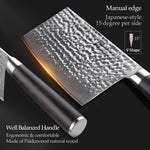XINZUO HE SERIES 7 inch Big Cleaver Knife