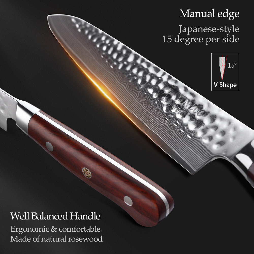 XINZUO YUN DAMASCUS SERIES 8'' inch Carving Knife