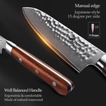 XINZUO YUN DAMASCUS SERIES 6'' inch Utility Knife