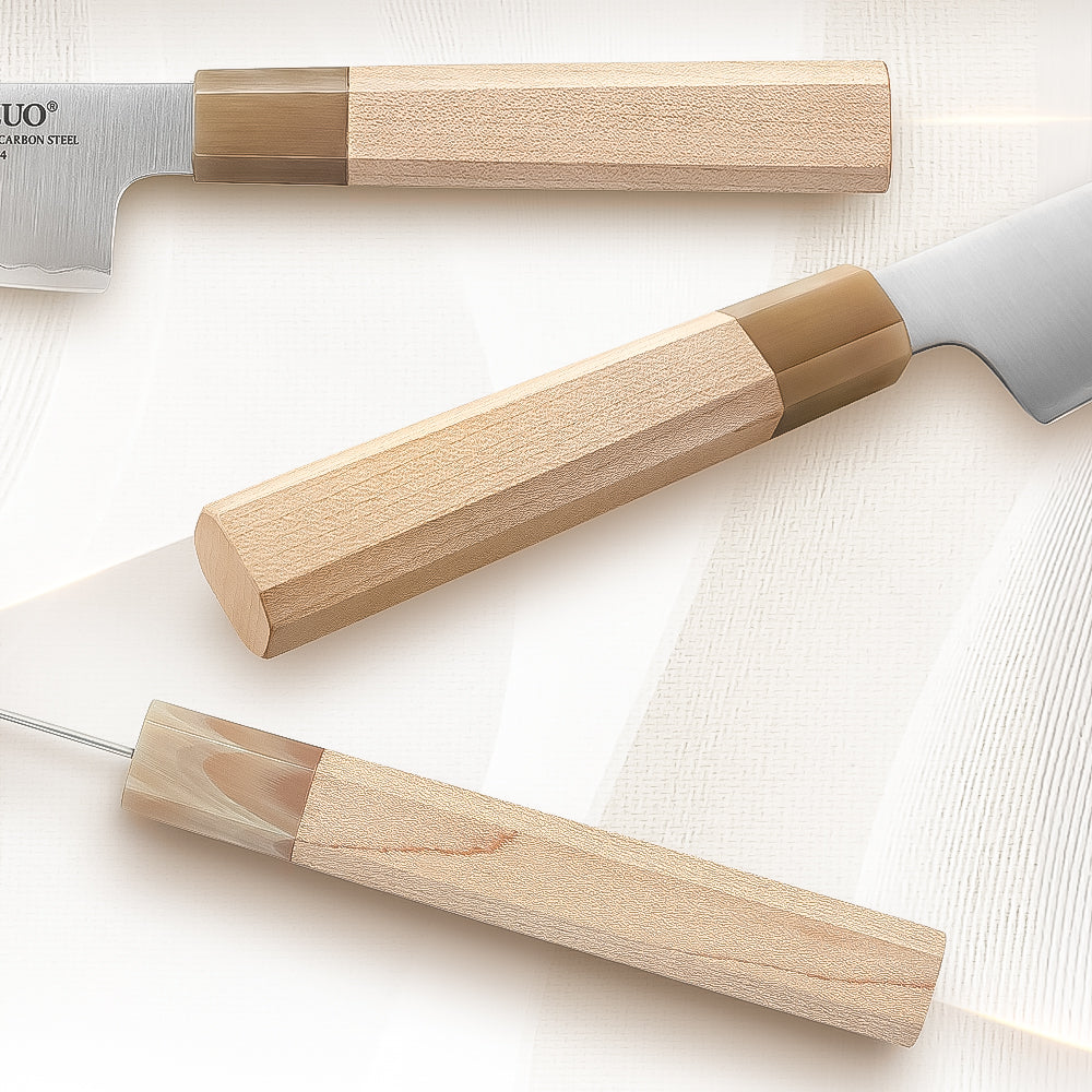 XINZUO Multifunctional 6.5-inch Bunka Knife 3 Layers Composite Steel Ergonomic handle