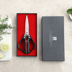 XINZUO Multi-Functional Kitchen Scissors 119 Layers Damascus Steel Iridescent Finish-Effort-saving Design