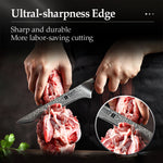 XINZUO 6-Inch Damascus Boning Knife – 67-Layer Damascus Steel & Rosewood Handle | 60±2 HRC