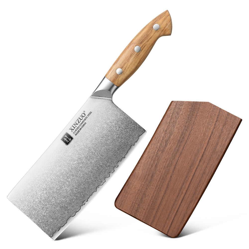 XINZUO Wooden Sheath for Cleaver Knife