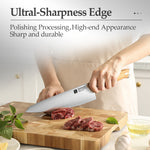 XINZUO 8.3 Inches Professional Chef's Knife Custom German 1.4116 Steel Ultra Sharpness Edge