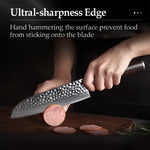 XINZUO HE SERIES 7 inch Santoku Knife