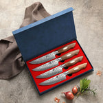 XINZUO 67 Layers Japanese AUS-10 Damascus Steel Steak Knife-Jiang Series