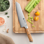 XINZUO 8.3 Inches Bunka Knife Super Steel German Stainless Steel Ingenious Hand-polished Ergonomic Handle