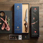 XINZUO 6.1 Inch Boning Knife – Professional Deboning Knife, 110-Layer Dual-Core Damascus Steel