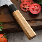 XINZUO 10 Inch Carving Knife, Custom 67‑Layer Damascus Steel Slicing Knife,15°±1 Per Side Sharp Edge, Premium Olive Wood & Buffalo Horn Handle