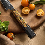 XINZUO Professional Utility Knife 49 Layers Damascus Steel ZDP189 Powder Steel Core Cooking Utensils