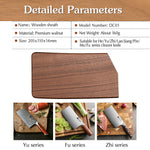 XINZUO Wooden Sheath for Cleaver Knife