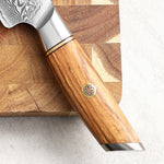 XINZUO Lan Series 73 Layers Damascus Powder Steel 8 inches bread knife