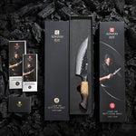 XINZUO 5.9 Inch Viking Knife 67 Layers Damascus Steel with Burnt Oak Handle – Norse-Inspired Tactical & Outdoor Utility Knife