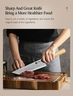 XINZUO PM8 Series 67 Layers Damascus Powder Steel Sakumira Knife 8.5 inches