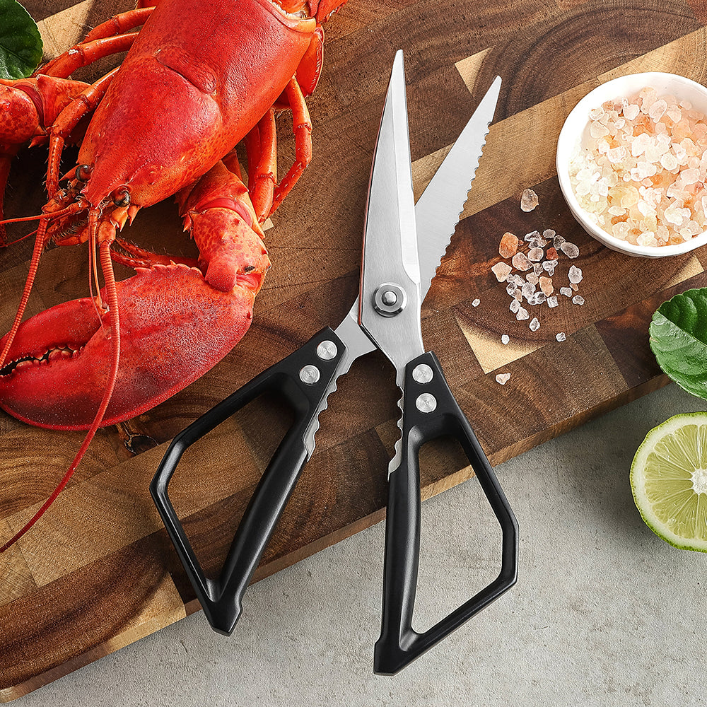 XINZUO 1PC Multifunctional Kitchen Knife 14C28N Stainless Steel Hardness 56-58HRC