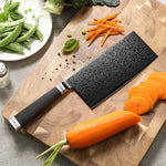 XINZUO Ji Series Chinese Cleaver Knife,7.1 Inches Kitchen Knife,High Hardness 60±2HRC,Cut Vegetable&Meat