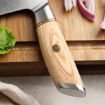 XINZUO Lan Series 3-layer Composite Steel 7.5 inches Cleaver Knife
