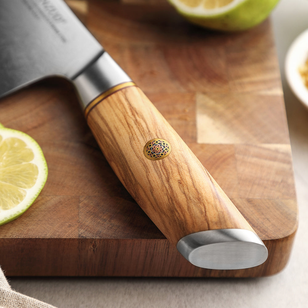 XINZUO Lan Series 73 Layers Damascus Powder Steel 5PCS Knife Set