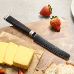 XINZUO 67-Layer Damascus Butter Knife – Effortless Spreader with Artisan Edge
