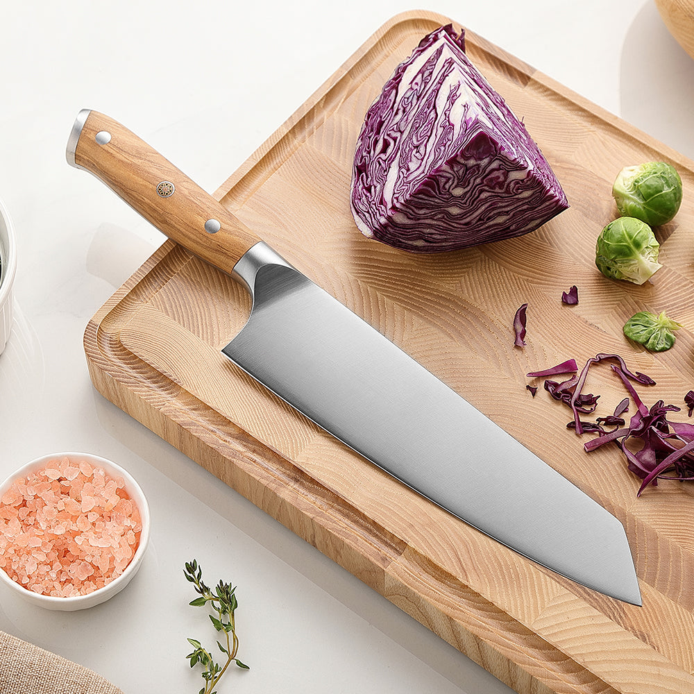 XINZUO 8.3 Inches Bunka Knife Super Steel German Stainless Steel Ingenious Hand-polished Ergonomic Handle
