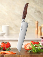 XINZUO 8.1 Inches Bunka Knife 3 Layers Composite Steel Razor Sharp Kitchen Knife
