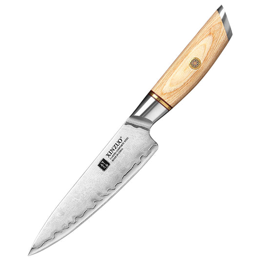 XINZUO Lan Series 3-layer Composite Steel 5 inches Utility Knife