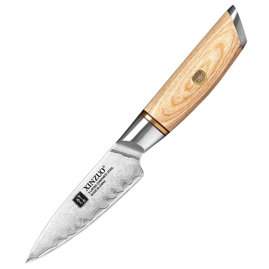 XINZUO Lan Series 3-layer Composite Steel 3.5 inches Paring Knife