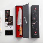 XINZUO 8.3 Inches Bunka Knife Super Steel German Stainless Steel Ingenious Hand-polished Ergonomic Handle