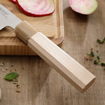 XINZUO Professional 7.1-inch Handmade Japanese Bunka Knife,Aogami No.2 Carbon Steel 3-Layer Composite Blade