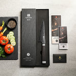 XINZUO 67-Layer Damascus Utility Knife – Your Daily Kitchen Companion