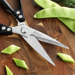 XINZUO 1PC Multifunctional Kitchen Knife 14C28N Stainless Steel Hardness 56-58HRC