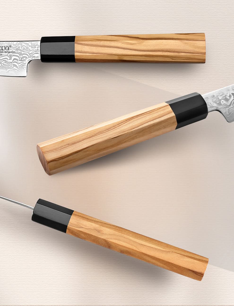 XINZUO PM8 Series 2Pcs wooden handles