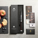 XINZUO Ji Series 4.1 Inches Sharp Paring Knife 67 Layers Damascus Steel Hand-forged Kitchen Knife