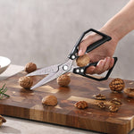 XINZUO Multi-Functional Kitchen Scissors 119 Layers Damascus Steel Iridescent Finish-Effort-saving Design