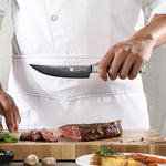 XINZUO 67-Layer Damascus Steak Knife – Redefine the Cutting Experience