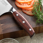 XINZUO High-Performance Cleaver Knife 7.1 Inches 3-Layer Composite Steel Blade for Kitchen Cooking