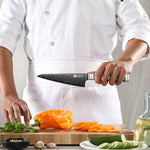 XINZUO 67-Layer Damascus Utility Knife – Your Daily Kitchen Companion