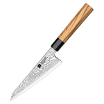 XINZUO PM8 Series 67 Layers Damascus Powder Steel Honesuki Knife 5.8 inches